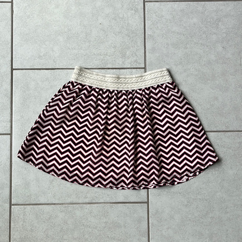 Children’s chevron skirt Large (10)